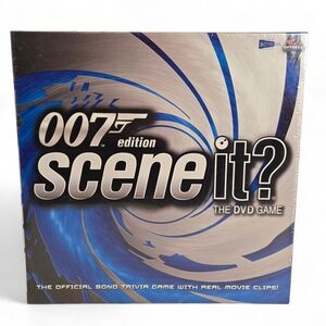 James Bond: Scene It? 007 Edition DVD Game (2004) New, Factory Sealed